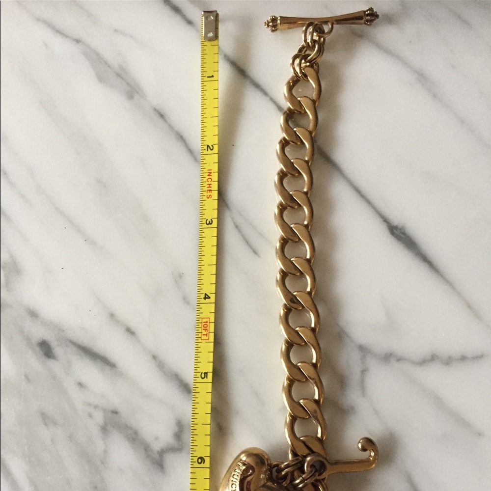 Juicy Couture Gold Charm Bracelet - Picture 5 of 6
